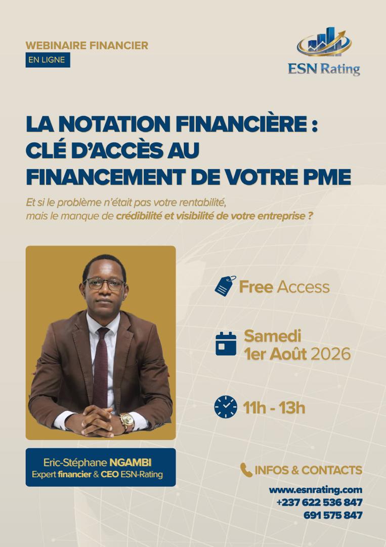 Webinaire gratuit : La notation financière, clé d'accès au financement de votre PME